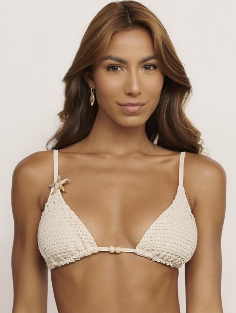 Top Cortininha Efeito Crochê Brisa - Imagem 1