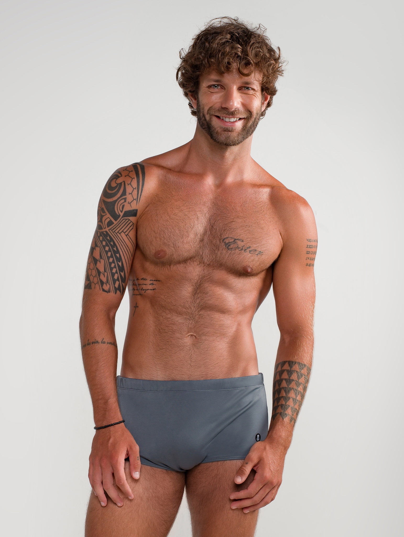 Sunga Cavada Slip Lisa - Imagem 1